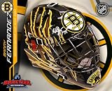 Manny Fernandez Boston Bruins Autographed Full-Size Goalie Mask
