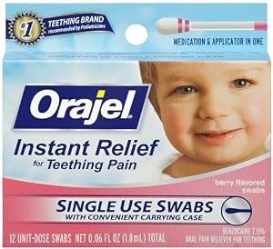 Orajel Teething Swabs