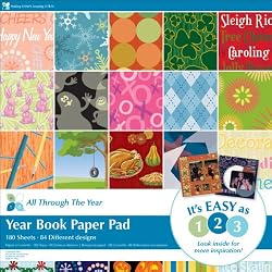 12 Inch x12 Inch Paper Pad - 180PK/All Through The Year