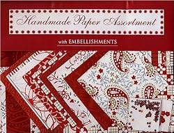 Shizen Handmade Paper Assortment- Red/White/Silver/Gold