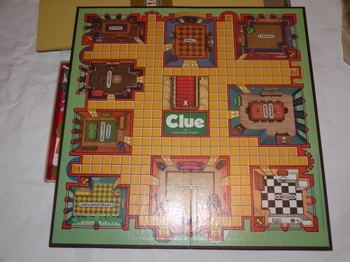 Clue Board Game No