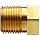 Parker Brass Pipe Fitting, Reducing Hex Head Bushing, NPT Male X NPT Female