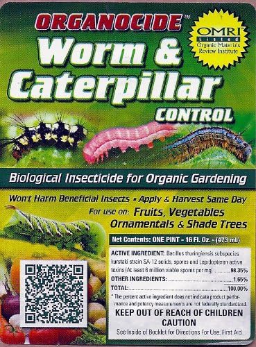 Worm & Caterpillar Control 16oz Pint Organic