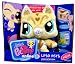 Littlest Pet Shop Online LPSO Pets Series 8 Inch Tall Plush Figure with Code to Unlock the Virtual World and Online Community - Golden Color KITTY CAT