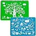 Brinware/Forest & Sea Friends Slip-Resistant Silicone Placemat Set