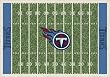 Tennessee Titans 3' 10" x 5' 4" NFL Home Field Area Rug