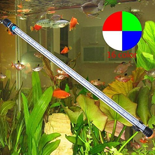 GGS 30 LED Aquarium Light for Fish Tank 57cm 6.5w 5050 SMD RGB Light Bar by gaoguangshang