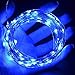 Excelvan Safe Low Voltage 10m/33ft 100 LED String Lights Copper Wire, USB Operated Waterproof Decorative Fairy Starry Lights for Christmas, Wedding, Home, Patio, Garden and Party, Holiday, Blue