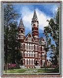 Auburn Univ Samford Hall II Throw - 70 x 54 Blanket/Throw - Auburn Tigers