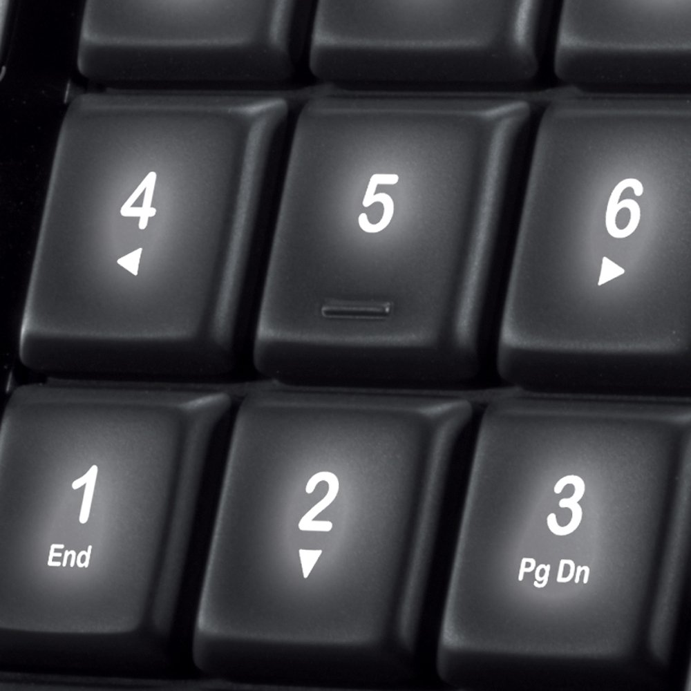 Illuminated keyboard