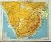 1925 Map South Africa Australia New Zealand Guinea