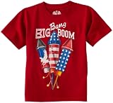 Wes and Willy Boys 8-20 Fireworks Tee