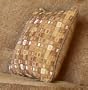 Queen Size Futon Cover and 2 Pillows Set in Camel Colored Fabric
