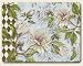 Kitchen & Housewares : Large Cutting Board ~ Mocha Magnolia ~ made of tempered glass ~ code 039