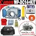 Electronics : Canon WP-DC14 Waterproof Case for Canon SD750 Digital Camera + FREE Intova 35mm Daylight Sports Utility Waterproof Camera + Canon WWDC1 Weight for Waterproof and All Weather Cases + Deluxe DB ROTH Accessory Kit