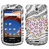 Playful Leopard With Full Rhinestones Hard Protector Case Cover For Samsung ....