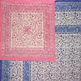 Reversible Duvet Cover-Rajasthan Block Print-Full/Queen