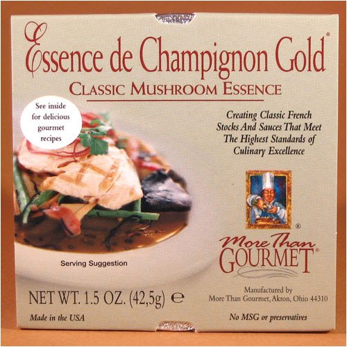 Essence de Champignon Gold (Classic Mushroom Essence) 1.5 oz. by JR Mushrooms & Specialties