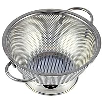 Tovolo Stainless Steel Perforated Colander, Large