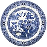 Churchill Blue Willow Plate 26cm (Set of 6)