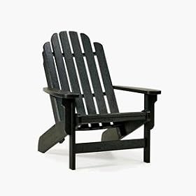 Casual Living Adirondack Style Folding Chair - Black by 