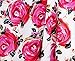 Sunny Fashion Girls Dress Red Rose Party Summer Cotton