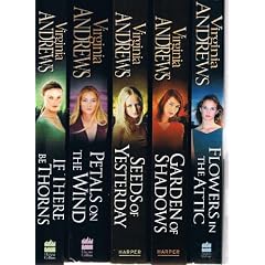 Virginia Andrews: Dollanganger 5 book set: Flowers in the Attic, Garden of Shadows, Seeds of Yesterday, Petals On the Wind and If There Be Thorns rrp �34.95