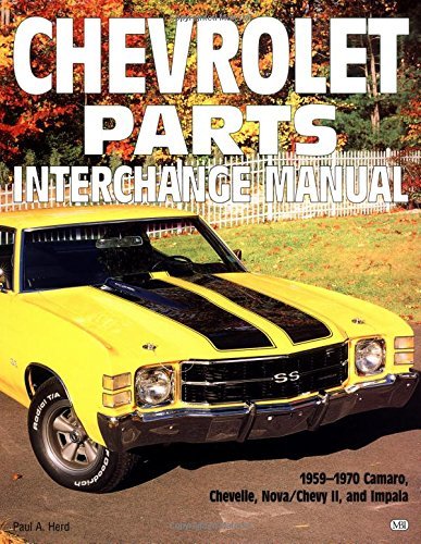 By Paul Herd Chevrolet Parts Interchange Manual, 1959-1970 (Motorbooks Workshop) (First) [Paperback]