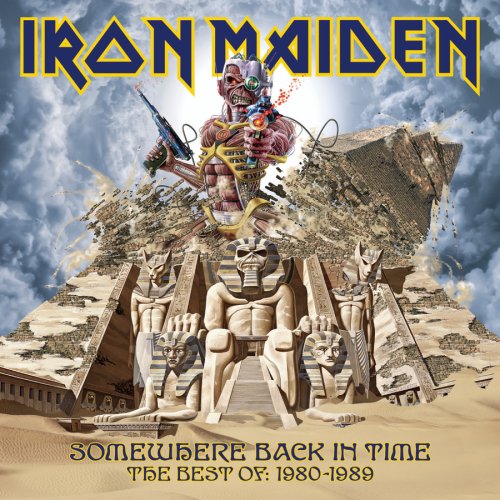 Somewhere Back in Time: The Best of 1980-1989 by Iron Maiden album cover