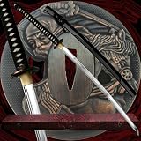 Masahiro Hand Forged Katana - Black - 44 Inches