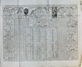 1720 Henri Chatelain GOVERNMENT MILITARY CHART SECTIONS