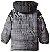 iXtreme Boys' Puffer Coat In Plaid with Hat and Scarf Set