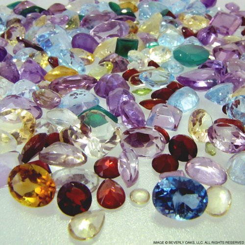 100 + Carats Mixed Gems Natural Loose Gemstones Mix Wholesale Lot
