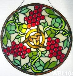 Tiffany Suncatcher, 10" round
