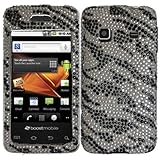 Hard Full Diamond Zebra Design Case Cover Faceplate Protector for Samsung G ....