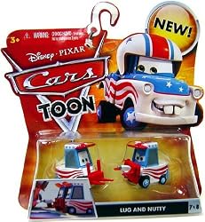 Disney Pixar Cars Toon Lug and Nutty #7 & #8