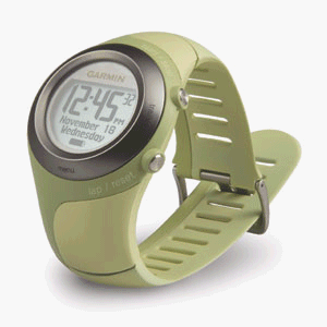 GARMIN FORERUNNER 405 GREEN WATCH W/ HRM & USB ANT STICK