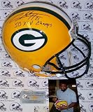 Charles Woodson Autographed/Hand Signed Green Bay Packers Authentic Helmet
