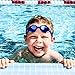 Swimtastic Kids Swimming Goggles - Comfortable & Fun Character Goggles for Boys & Girls (Green Frog)