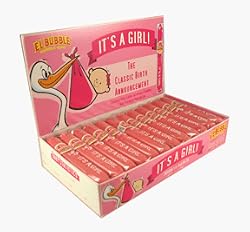 It's A Girl Bubble Gum Cigar 36 Pack