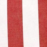 Markisen Outdoor Stoff 'Streifen' Breite 160cm Rot-Weiss