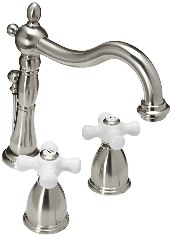 Kingston Brass Kb1978px Heritage Widespread Lavatory Faucet With
