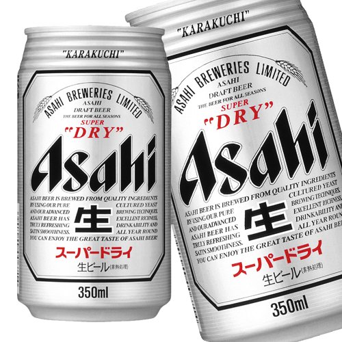 アサヒ スーパードライ 350ml×24本