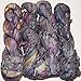 Sari Pure Silk 100g Ribbon Yarn Cream Multi-Recycled Sari Silk Ribbon Yarn-Recycled Sari Silk Ribbon Yarn