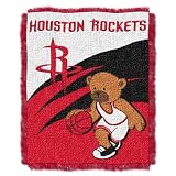 NBA Houston Rockets 36-Inch-by-46-Inch Woven Jacquard Baby Throw