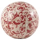 Eigenschaften LIVING-ART24  / LANDHAUS DEKOKUGEL KERAMIK ROSENKUGEL ROT Ø 20CM