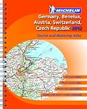 Germany, Benelux, Austria, Switzerland, Czech Republic 2012 - Tourist and Motoring Atlas (A4-Spiral) (Michelin Tourist & Motoring Atlases)