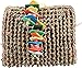 A&E CAGE COMPANY 001407 Happy Beaks Vine Mat Forage Pouch Bird Toy Multi, Medium