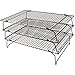 Tala 3 Tier Cake Cooling Rack Non Stick, Black