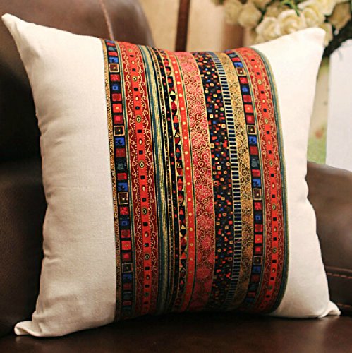 Moroccan wedding pillow - stripe